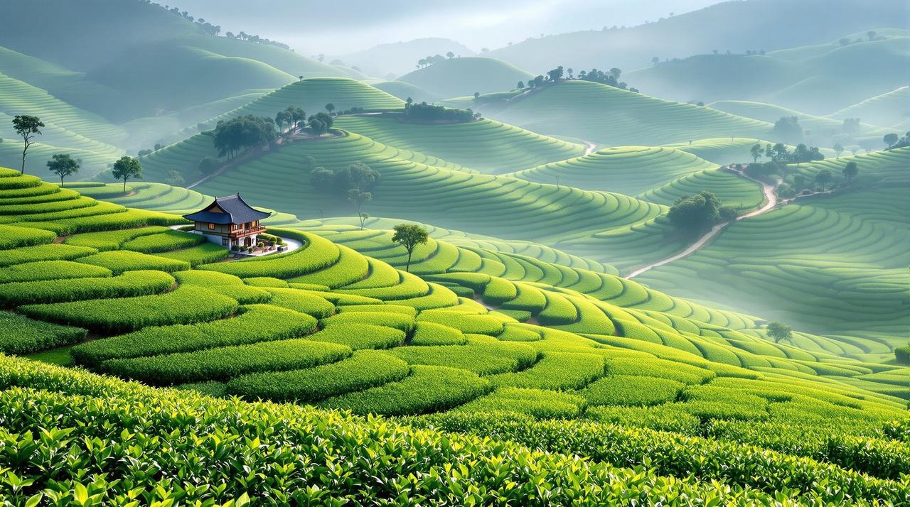 茶香漫过山岗